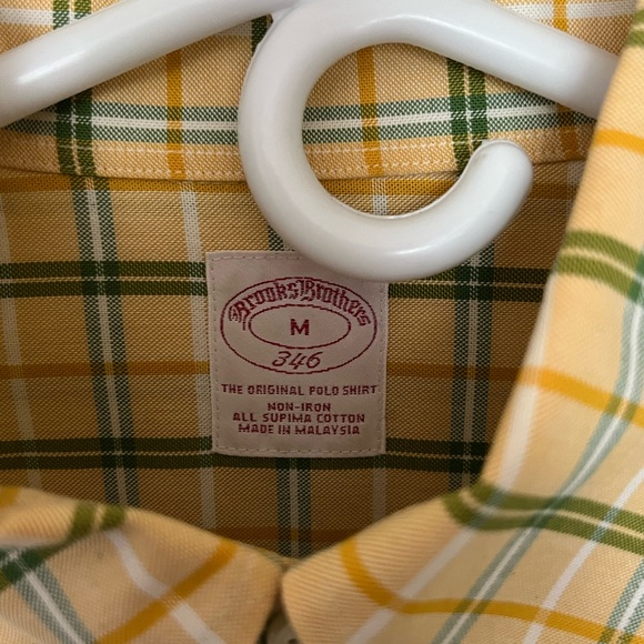 Brooks Brothers Mens Medium Non Iron Dress Shirt - Picture 3 of 3